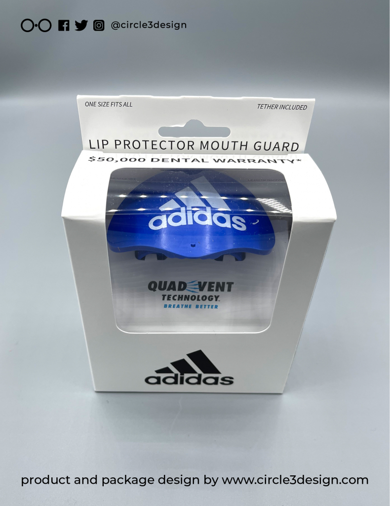 14 Adidas Blue Lip Protector Top Front