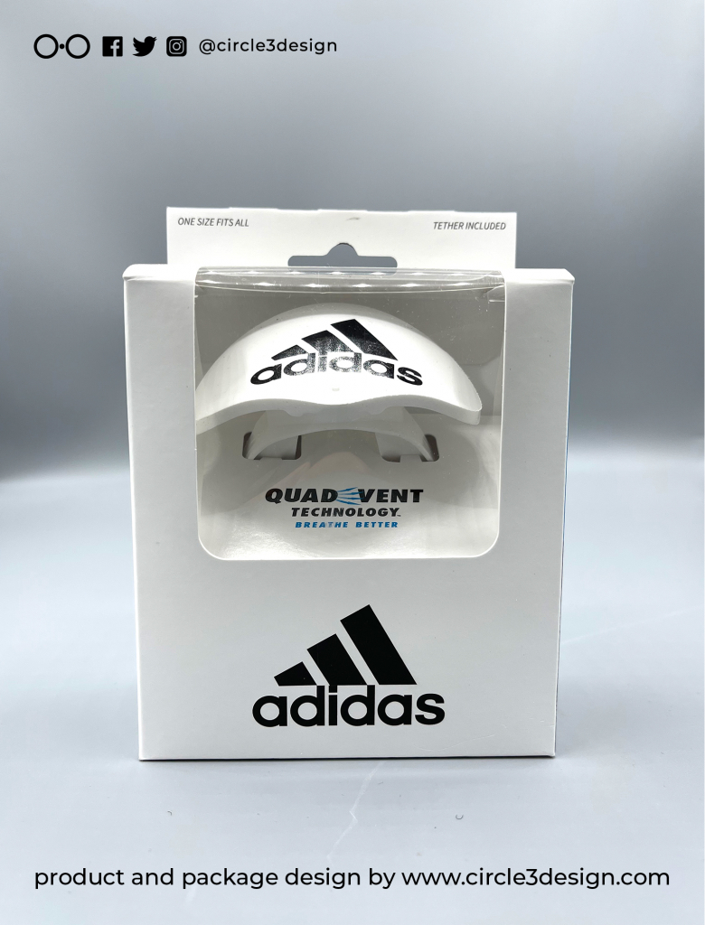 8 Adidas White Lip Protector Front