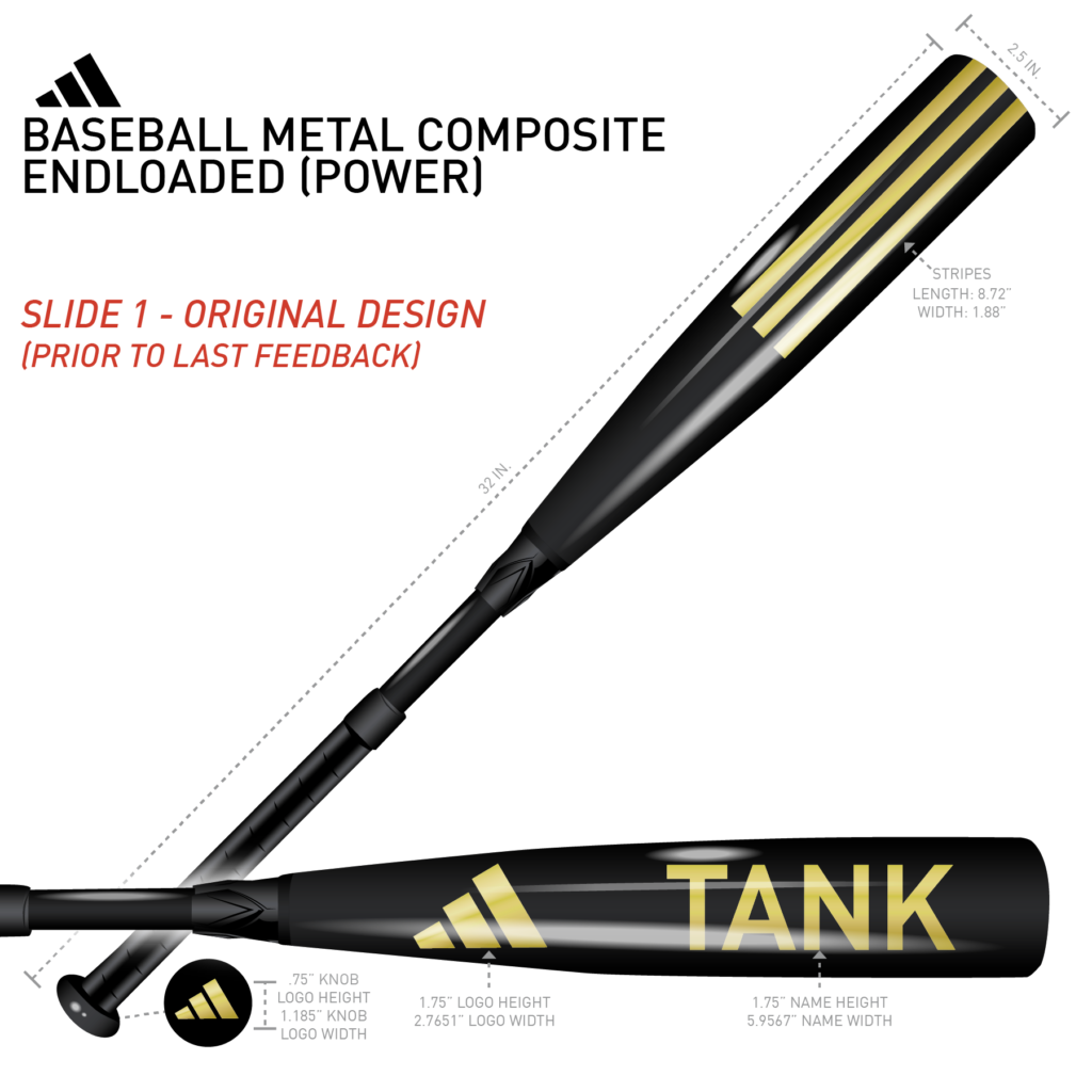 681704 Metal TANK Baseball Bat v6