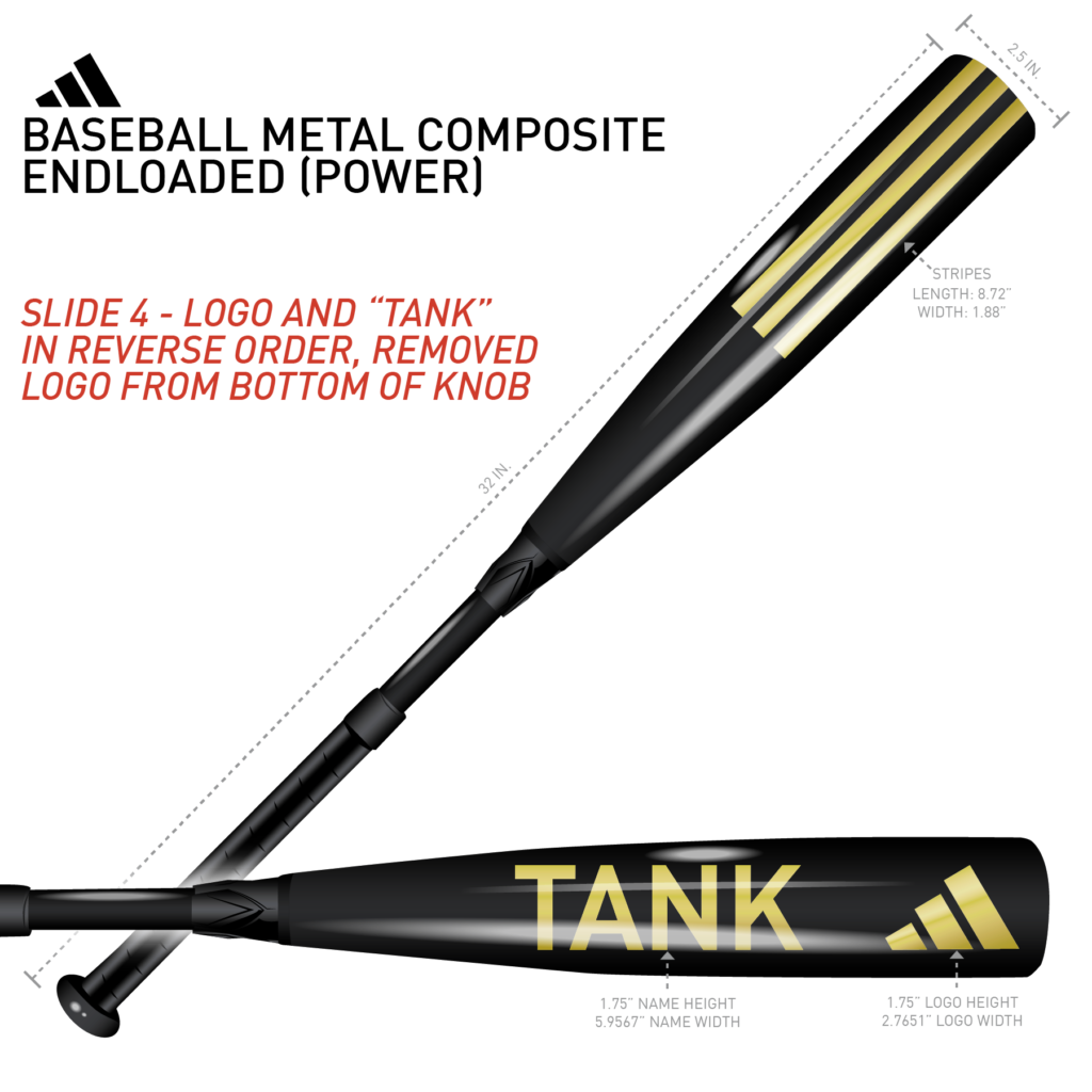 681704 Metal TANK Baseball Bat v9
