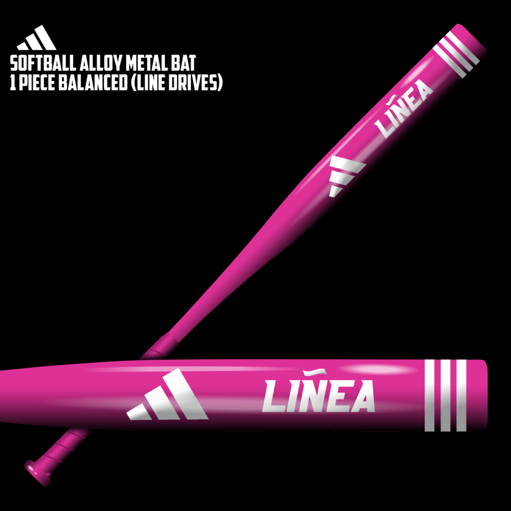 681736 Metal Adidas LINEA Softball Bat PW